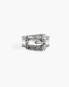 Mojave Buckle Belt Ring in Gold